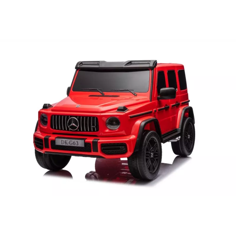 LEAN CARS Carro a bateria Mercedes G63 XXL vermelho 4x4