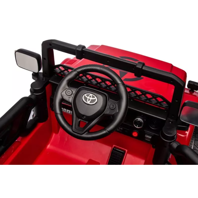 LEAN CARS Carro a bateria Toyota FJ vermelho 4x4 15763