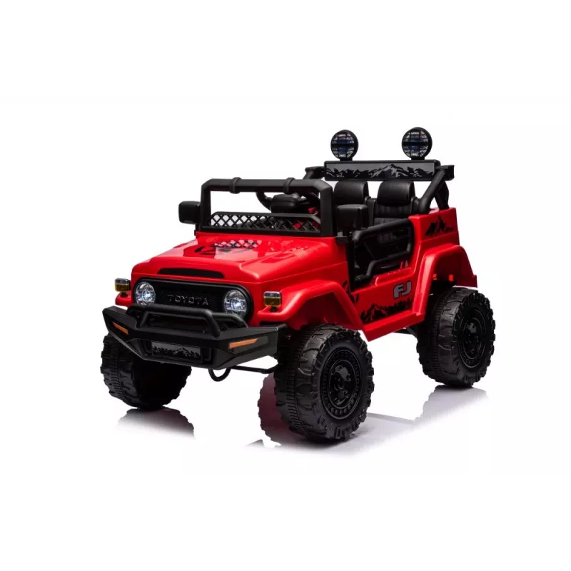 LEAN CARS Carro a bateria Toyota FJ vermelho 4x4 15763
