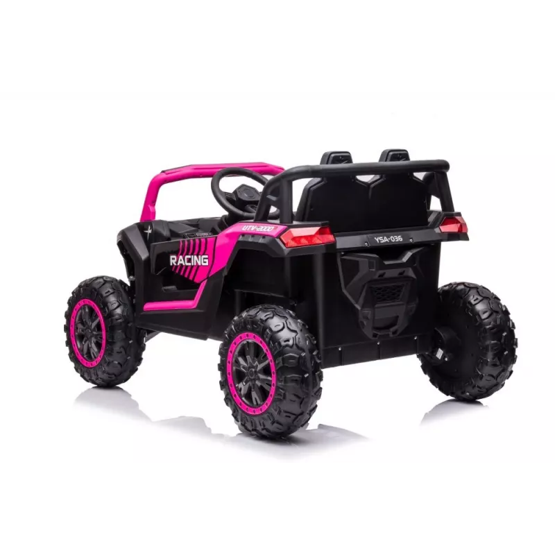 LEAN CARS Carro a bateria YSA036 rosa 4x4