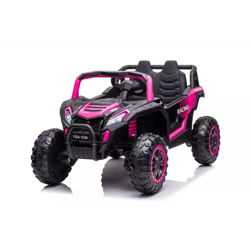 LEAN CARS Carro a bateria YSA036 rosa 4x4