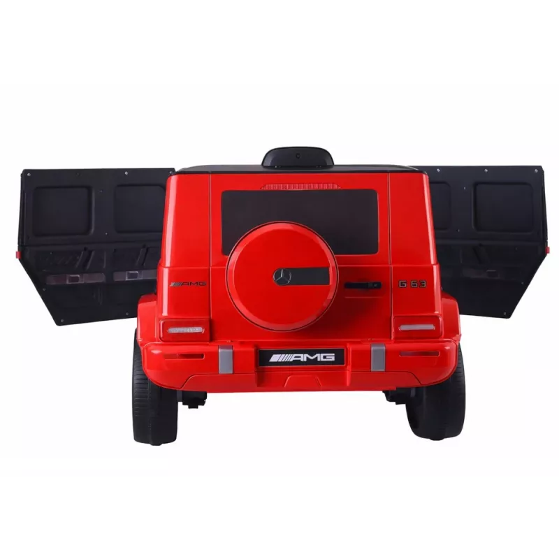 LEAN CARS Carro a Bateria Mercedes G63 S306-1 Vermelho