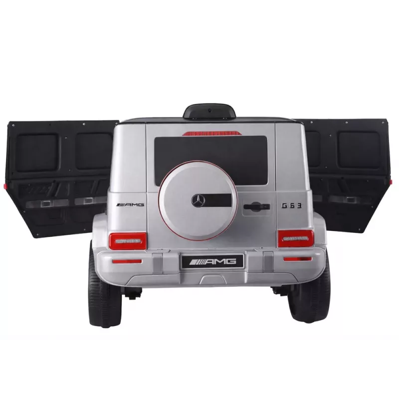 LEAN CARS Carro a Bateria Mercedes G63 S306-1 Prateado