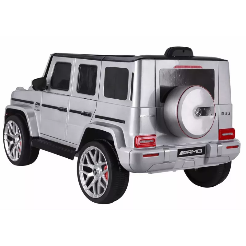 LEAN CARS Carro a Bateria Mercedes G63 S306-1 Prateado