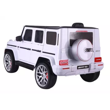 LEAN CARS Carro a Bateria Mercedes G63 S306-1 Branco