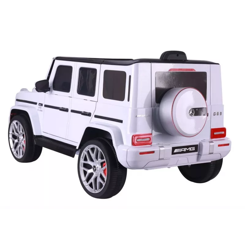 LEAN CARS Carro a Bateria Mercedes G63 S306-1 Branco