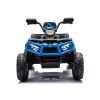 LEAN CARS Quad ATV a Bateria 6 Rodas com Atrelado JC606 24V 4x4 Azul