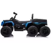LEAN CARS Quad ATV a Bateria 6 Rodas com Atrelado JC606 24V 4x4 Azul