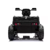LEAN CARS Quad ATV a Bateria 6 Rodas com Atrelado JC606 24V 4x4 Vermelho