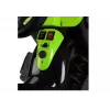 LEAN CARS Trator a Bateria com Caixa Traseira, Escavadora, Verde 3404