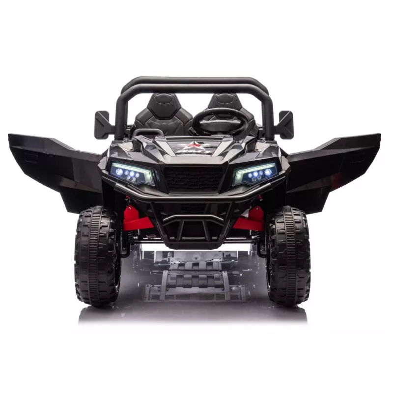 LEAN CARS Veículo a bateria 6 rodas XB-1038A 4x4 24V Preto