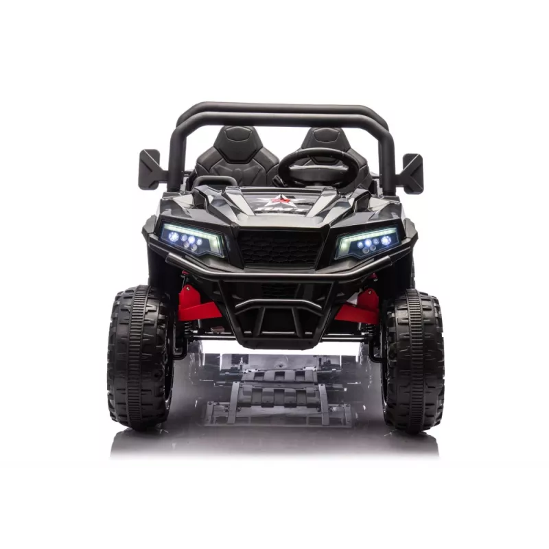 LEAN CARS Veículo a bateria 6 rodas XB-1038A 4x4 24V Preto
