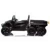 LEAN CARS Veículo a bateria 6 rodas XB-1038A 4x4 24V Preto