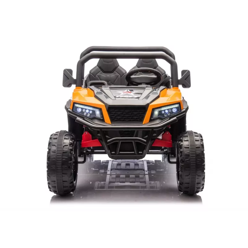 LEAN CARS Veículo a bateria 6 rodas XB-1038A 4x4 24V Laranja