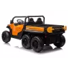 LEAN CARS Veículo a bateria 6 rodas XB-1038A 4x4 24V Laranja