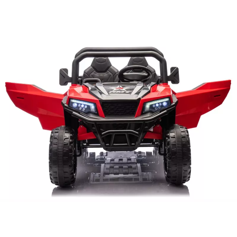 LEAN CARS Veículo a bateria 6 rodas XB-1038A 4x4 24V Vermelho