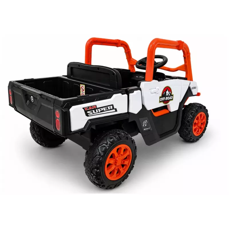 Veículo 4x4 a bateria LEAN CARS GTS2299-H 24V laranja
