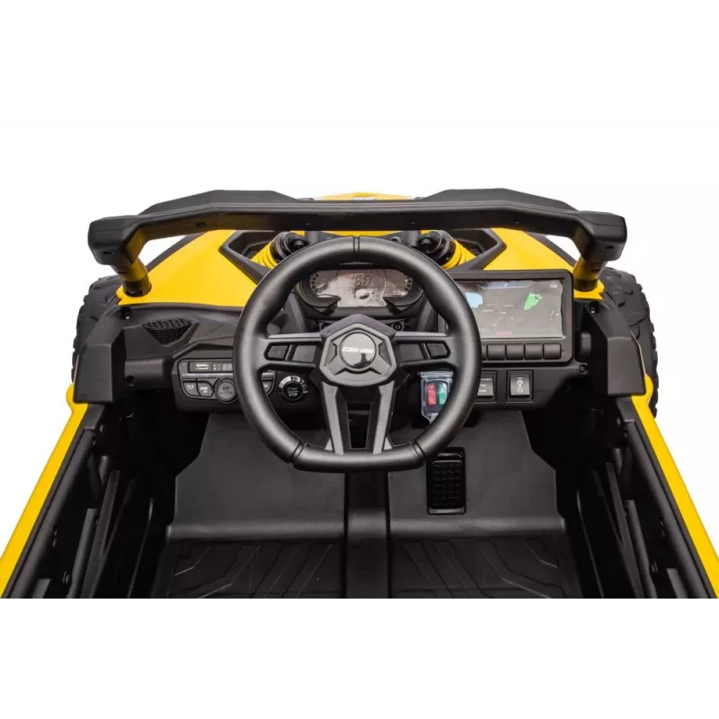 LEAN CARS Buggy a bateria Can-am DK-CA003 amarelo