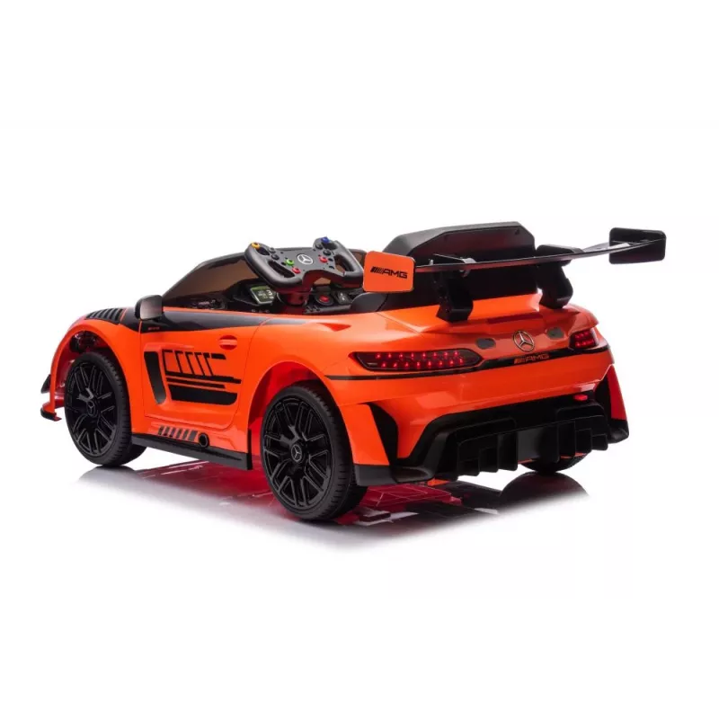 LEAN CARS Carro a bateria Mercedes AMG GT3 laranja