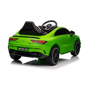 LEAN CARS Carro a bateria Mercedes CLA 45s AMG verde 4x4