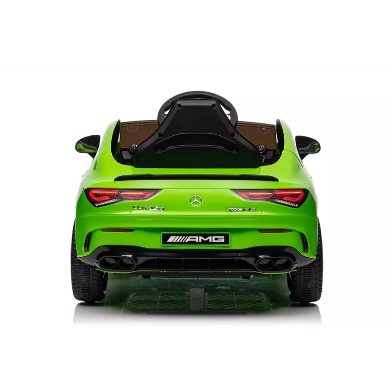 LEAN CARS Carro a bateria Mercedes CLA 45s AMG verde 4x4