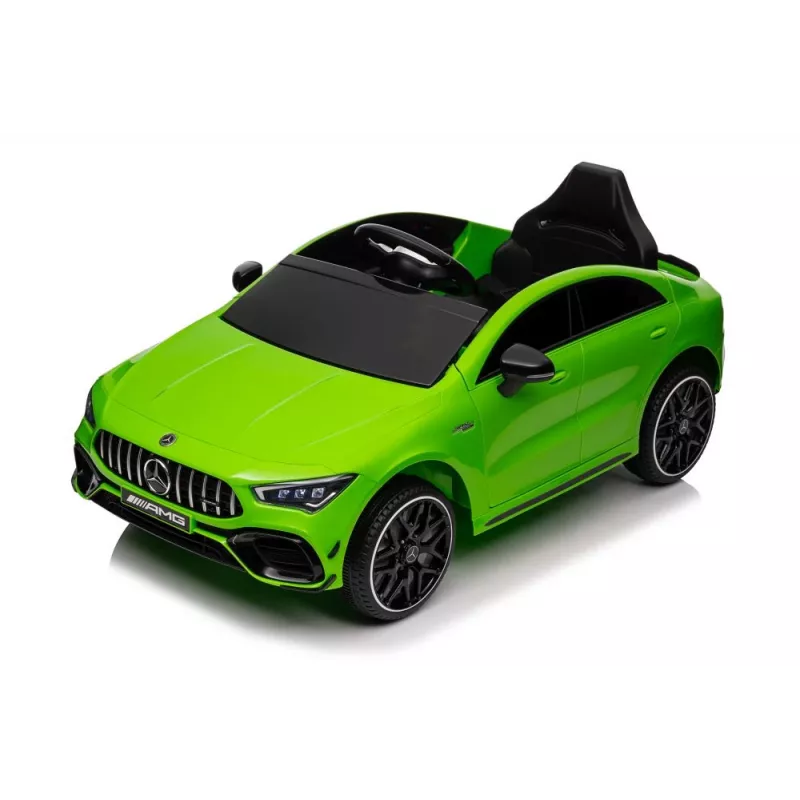 LEAN CARS Carro a bateria Mercedes CLA 45s AMG verde 4x4