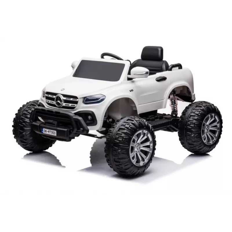 LEAN CARS Carro a pilhas Mercedes DK-MT950 4x4 branco