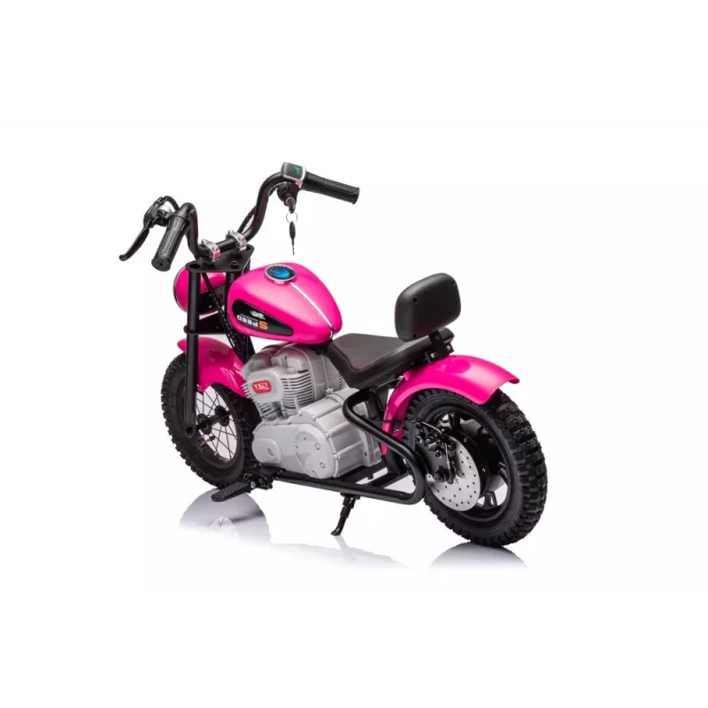 LEAN CARS Mota a bateria A9902 36V rosa