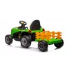 LEAN CARS Trator com bateria BBH-030 Verde 12V trator de passeio com comando remoto parental