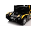 LEAN CARS Camião a Bateria Mercedes XMX622 Amarelo Luzes LED