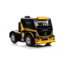 LEAN CARS Camião a Bateria Mercedes XMX622 Amarelo Luzes LED