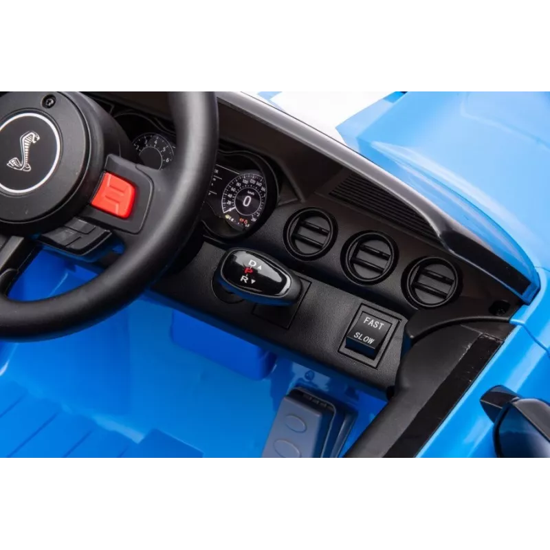 LEAN CARS Veículo a bateria Ford Mustang GT500 Shelby azul