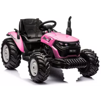 Trator infantil elétrico LEAN CARS HC-306 rosa 24V