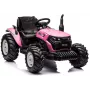 Trator infantil elétrico LEAN CARS HC-306 rosa 24V