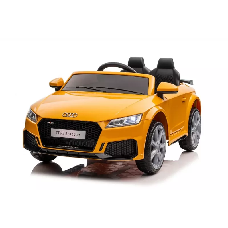 LEAN CARS Veículo a pilhas Audi TT RS amarelo