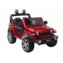 LEAN CARS Veículo a bateria FT-938 vermelho pintado 4x4
