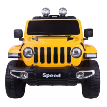 LEAN CARS Veículo a bateria FT-938 amarelo pintado 4x4