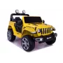 LEAN CARS Veículo a bateria FT-938 amarelo pintado 4x4