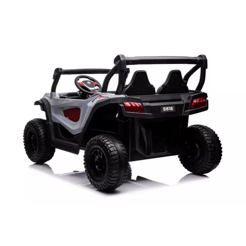LEAN CARS Veículo a Bateria S618 Cinzento 4x4