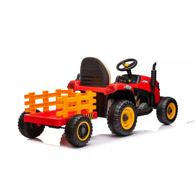 LEAN CARS Trator a bateria BBH-030 vermelho