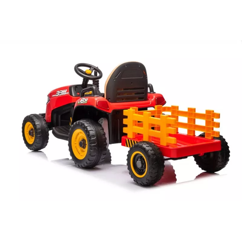 LEAN CARS Trator a bateria BBH-030 vermelho