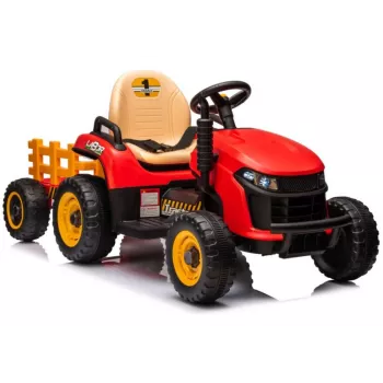 LEAN CARS Trator a bateria BBH-030 vermelho