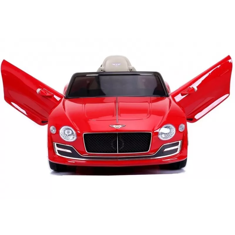 Carro elétrico para criança LEAN CARS Bentley Continental GT 12V - pintado a vermelho