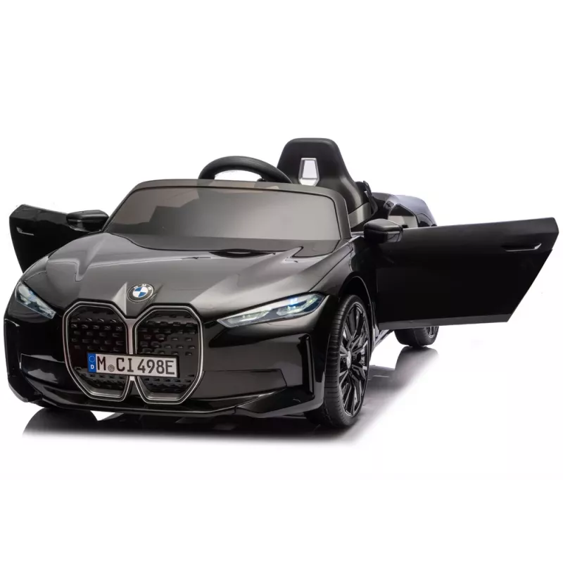 LEAN CARS BMW i4 4x4 Carro Elétrico para Crianças preto