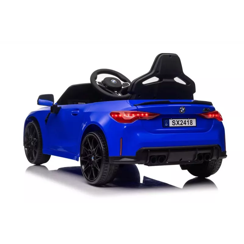 LEAN CARS Carro a bateria BMW M4 pintado em azul