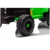 LEAN CARS CH9959B Trator a bateria com atrelado Verde-claro 24V