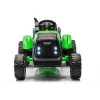 LEAN CARS CH9959B Trator a bateria com atrelado Verde-claro 24V