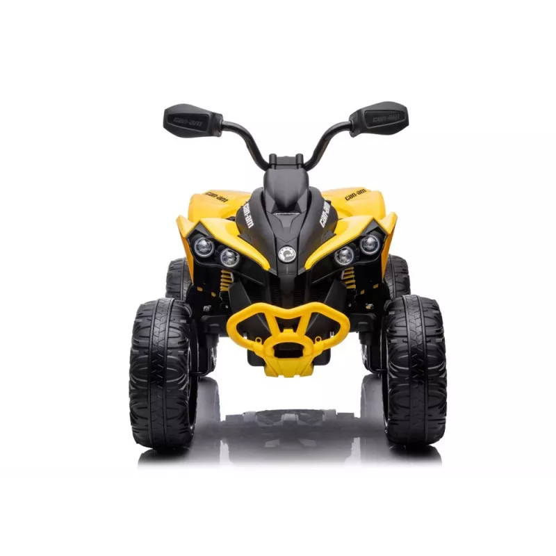 LEAN CARS DK-CA002 Quadriciclo a bateria 12V 10Ah 4x4 Amarelo