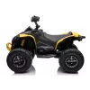 LEAN CARS DK-CA002 Quadriciclo a bateria 12V 10Ah 4x4 Amarelo