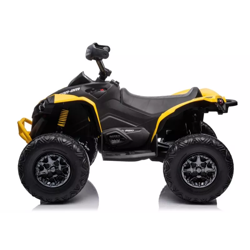 LEAN CARS DK-CA002 Quadriciclo a bateria 12V 10Ah 4x4 Amarelo